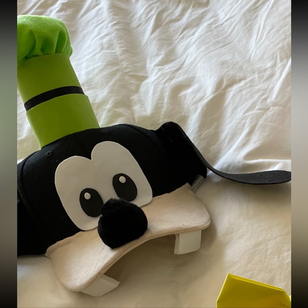 Disney hats - Goofy. Worn once for Halloween.